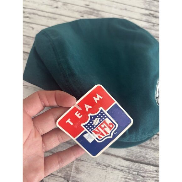 Philadelphia Eagles NFL Logo Cotton Cap Green M/L Football NEW - Picture 6 of 7